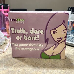 Peekaboo Poker Game - Truth, Dare or Bare